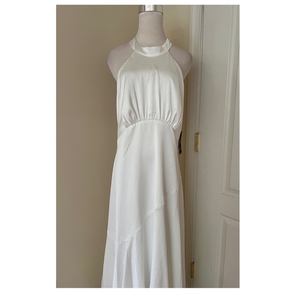 Aidan by Aidan Mattox Halter Midi Dress - Picture 9 of 16